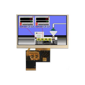 Pantalla LCD TFT de temperatura amplia de 4,3 pulgadas-30 °C a 85 °C 800x480 ST7262 LVDS Pantalla de alto brillo - Product Image 1