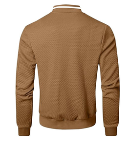 Veste décontractée légère pour homme, coupe ample, veste bomber élégante - Product Image 6