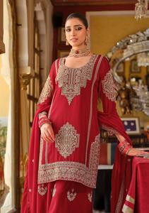 Venta caliente Chinon con bordado Salwar Suit Mujer Moda Fabricante y proveedor de Surat a la tarifa más baja - Product Image 2