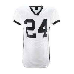 Camiseta de fútbol americano con sublimación personalizada de alta calidad, ropa de uniforme de fútbol americano personalizada más nueva para adultos - Product Image 2