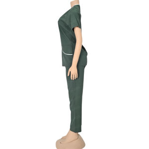 Conjuntos de Uniformes Médicos Ultimate Comfort Blaze Premium, Uniformes de Enfermería de Manga Corta, Unisex, Tela de Sarga de Poliéster/Algodón para Hospital - Product Image 5