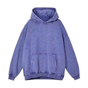 Unisex Custom Logo & Color Design Cotton <b>Thermal</b> Pullover Hoodies with Embroidered Technique Acid Washed Sun Fade <b>for</b> Winter - Product Image 6