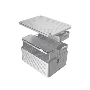 Bandeja de aleación de aluminio autoclavable de alto espesor Caja de esterralización Instrumentos quirúrgicos médicos Suministro sanitario - Product Image 3