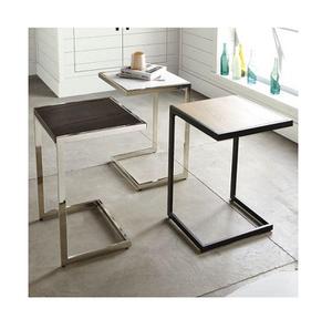 Atractiva mesa auxiliar de sofá de metal de calidad superior con un diseño elegante para una decoración de sala de estar moderna y clásica - Product Image 1