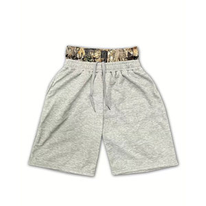 Pantalones cortos ajustables de doble cintura para hombre, cintura elástica para entrenamiento en casa, yoga, pantalones cortos de doble cintura para hombre - Product Image 1