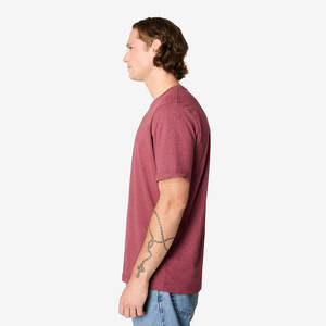 Camiseta unisex ligera, elegante, informal y elegante, 100% algodón, con logotipo frontal, anti-pilling, de mezcla triple. - Product Image 2