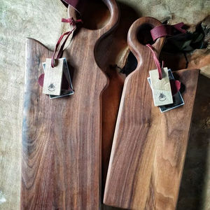 Planche à découper en métal religieux plaqué or en gros, blocs à découper de cuisine conviviaux pour la viande, le fromage, le pain, les légumes - Product Image 1