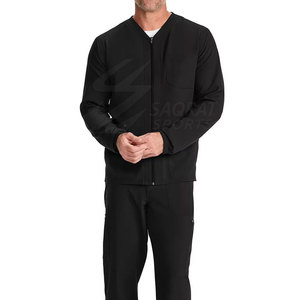 แจ็กเก็ตสครับสำหรับผู้ชายแจ็กเก็ตสครับดีไซน์ใหม่ล่าสุดออกแบบโลโก้ตามต้องการ - Product Image 6