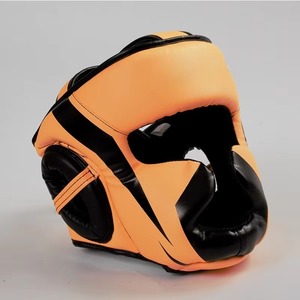 Protège-tête de haute qualité en cuir pour sports mixtes, boxe, MMA et taekwondo, avec logo personnalisable en couleur, pour adultes unisexes - Nouveauté - Product Image 3