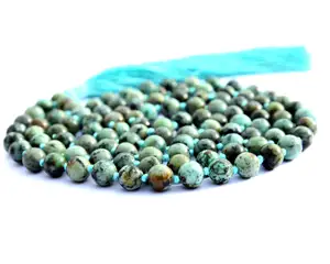 Hot Selling African Turquoise Loose DIY Round Shape Beads Stands For Jewelry Making Uses Beads Wholesale Prices