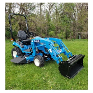 Tractor Compacto LS con Cortadora de Césped, Motor Diésel, 4x4, Equipo para Cortar Césped en Jardines y Granjas - Product Image 2