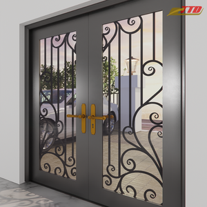 Portes en fer sécurisées et élégantes pour les entrées de maison Fournisseur vietnamien de qualité supérieure spécialisé dans la fabrication de portes - Product Image 3