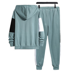 Sudadera y pantalones de chándal de alta calidad, chándal de alta calidad, pantalones de chándal acampanados de peso pesado y conjuntos de Sudadera con capucha - Product Image 2