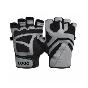 Gants d'entraînement hommes et femmes gants de gymnastique avec poignets soutien demi-doigt gants pour Fitness haltérophilie exercice tirer - Product Image 2