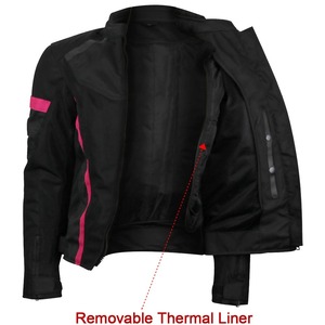 Chaqueta deportiva de moto negra para hombre Diseño único Transpirable y resistente al viento Personalizable - Product Image 4