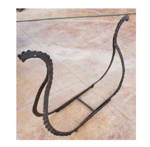 Marco de Metal de hierro, troncos de fuego, chimenea, estante de leña, soporte de troncos para chimenea, diseño de lujo, Metal para interiores y exteriores I - Product Image 4