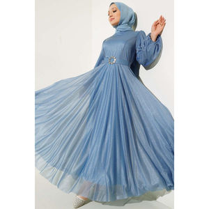 Nouvelle Collection Vêtements Islamiques d'Hiver pour Femme, Robe Abaya, Kaftan, Tunique, Mode Musulmane de Dubaï, Robes Islamiques Fabriquées en Turquie - Product Image 3