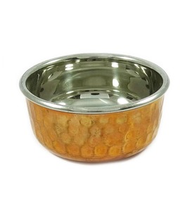 Cuenco de fecha de Latón chapado en oro hecho a mano, tapa a juego, Metal tradicional, Apto para lavavajillas, contenedor de frutas secas personalizable, decoración del hogar - Product Image 6