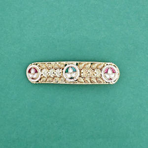 Latest Antique Classic <b>Hair</b> Clip Handmade with High Quality Gold Plating <b>for</b> Export - Product Image 2