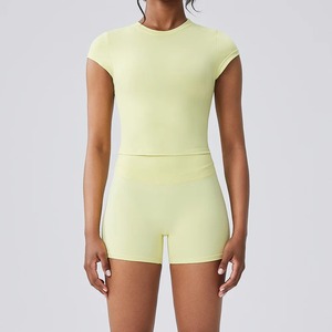 Activewear Manufacturers Outfit Workout Breathable Quick-Drying Women's <b>Clothing</b> Gym Sets - Product Image 2