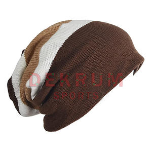 Bonnet tricoté d'hiver en coton de haute qualité unisexe motif imprimé personnalisé garder au chaud Cou - Product Image 2