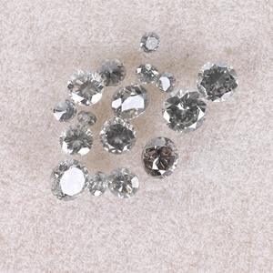 Mejor Oferta, Diamante Cultivado en Laboratorio con Corte Brillante Redondo, Certificado IGI, VVS, para Joyería, Piedras Sueltas Grises de Fantasía a Bajo Precio - Product Image 3