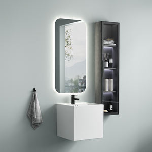 Comparer promotion Chine <span class=keywords><strong>wc</strong></span> maison salle de bain sanitaire salle de bain demi piédestal salle de bain évier blanc céramique mur suspendu bassin - Product Image 1