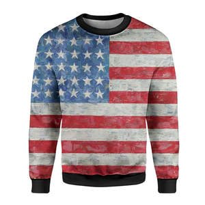 Sudaderas lisas en blanco de algodón con cuello redondo, suéter de materiales originales, sudadera elástica atlética de manga larga para hombre - Product Image 5