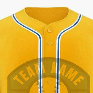 Camisetas de Béisbol Baratas con Etiqueta Personalizada, Calidad Premium, las Mejores en Venta, Hechas en Fábrica, Uniformes de Béisbol con Logotipo Personalizado 100% - Product Image 2