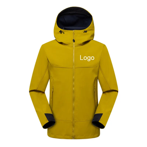 Veste coupe-vent imperméable de haute qualité personnalisée pour hommes, randonnée et pêche Softshell pour hommes - Product Image 3