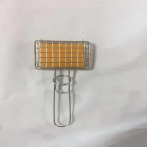 Porte-savon en métal poli Cage de secoueur de savon en acier inoxydable pour laver la vaisselle - Product Image 6