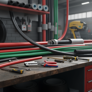 Tijeras para Vinilo Knipex para Ductos de Cables, Producto de Alta Calidad - Product Image 3