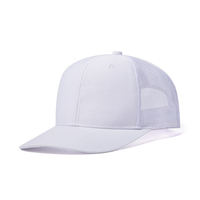 Casquettes Richardson de haute qualité en gros, casquette trucker 7 panneaux personnalisable 100 % coton vierge avec maille, réglable, respirante