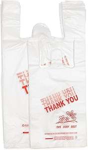 Bolsa de camiseta HDPE/LDPE bolsas de compras de plástico/bolsas de supermercado - Product Image 2