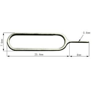 Kit adaptateur universel de carte SIM avec broche d'éjection pour outil de conversion de cartes SIM Nano Micro Standard pour tous les mobiles - Product Image 2