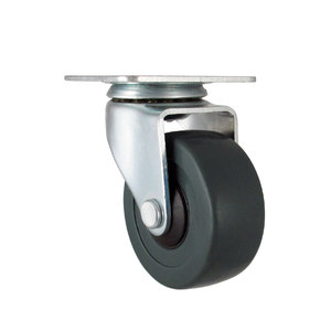 Roulettes mobiles pour meubles de 2 pouces, faciles à installer, en caoutchouc, plates et libres, de haute qualité. - Product Image 1