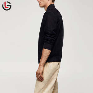 Top Selling Slim Fit Men's Genuine <b>Suede</b> Leather <b>Jackets</b> Customizable Bulk Wholesale Breathable Fur Zipper Plus Size Winter - Product Image 4