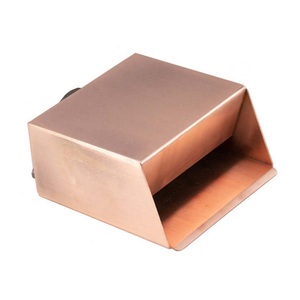 ท่อน้ำตกทรงสี่เหลี่ยมสำหรับสระน้ำน้ำพุทำมือทำจากทองแดง - Product Image 3