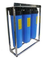 Filtro de Agua de 3 Etapas para Debajo del Fregadero, Purificador Doméstico, Tratamiento de Agua Potable OEM, Manual, Autolimpiante BB-3S, Fabricado en Taiwán