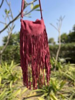 Nouveauté Sac à main bandoulière pour femme Sac à main en daim à franges Sacs en cuir Offre Spéciale doux et élégants pour femme