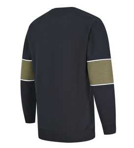 เสื้อสเวตเชิ้ตผู้ชายขายดี คุณภาพพรีเมียม ผ้าฝ้าย 100% แบบต่อผ้า  รับสกรีนลายตามสั่ง เป็นมิตรต่อสิ่งแวดล้อม ทรงโอเวอร์ไซส์ ใส่สบาย - Product Image 4