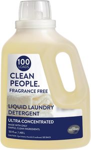 น้ำยาซักผ้า Clean People Eco-Friendly สูตรน้ำ ปราศจากน้ำหอม ขนาด 50 ออนซ์ ซักได้ 100 ครั้ง - Product Image 4