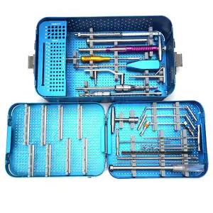 Strumenti chirurgici ortopedici Set di strumenti per piastre Dhs e Dcs per chirurgia Trauma