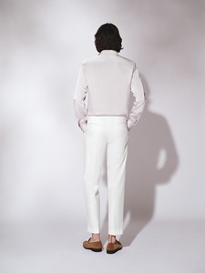 Best Selling ODM <b>Purple</b> <b>Satin</b> Anti-Wrinkle Breathable Casual <b>Shirt</b> for Men Summer - Product Image 4