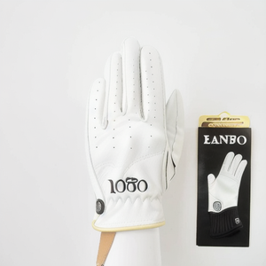 Gant de golf personnalisé en cuir de mouton Cabretta Échantillon de haute qualité disponible - Product Image 1