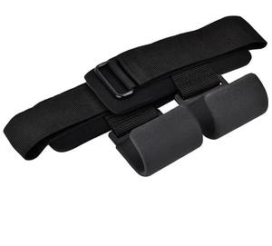 New Wrist Hand Band <b>Finger</b> Weight Lifting Grip Hook Gym Wear Wrist Wraps logo 2026 Natural Rubber PVC Eco-Friendly Foldable - Product Image 4