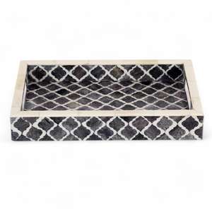 Plateau d'incrustation d'os en mosaïque de qualité supérieure Plateau décoratif économique pour les fêtes d'hôtels et la décoration intérieure - Product Image 3