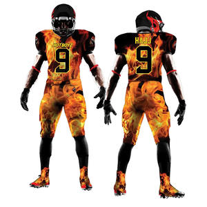 Meilleure vente à bas prix Uniforme de football américain Uniforme de l'équipe de football américain au design unique - Product Image 3