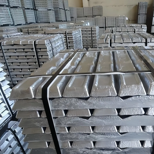 99%-99.9% Materias primas de lingotes de aluminio de pureza con composición química óptima Al - Product Image 1