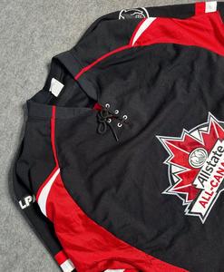 Ensemble OEM de pantalons et maillots de hockey sur glace de sport personnalisés Technique de sublimation en maille Vêtements de hockey - Product Image 4